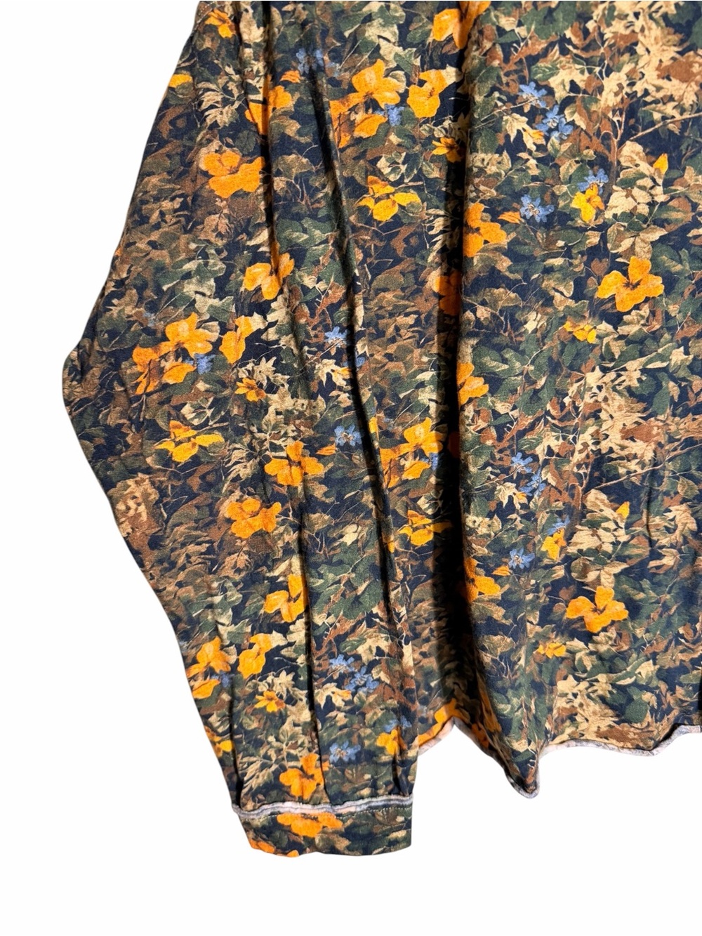 Free People Floral Print Long Sleeve Top - Picture 2 of 6